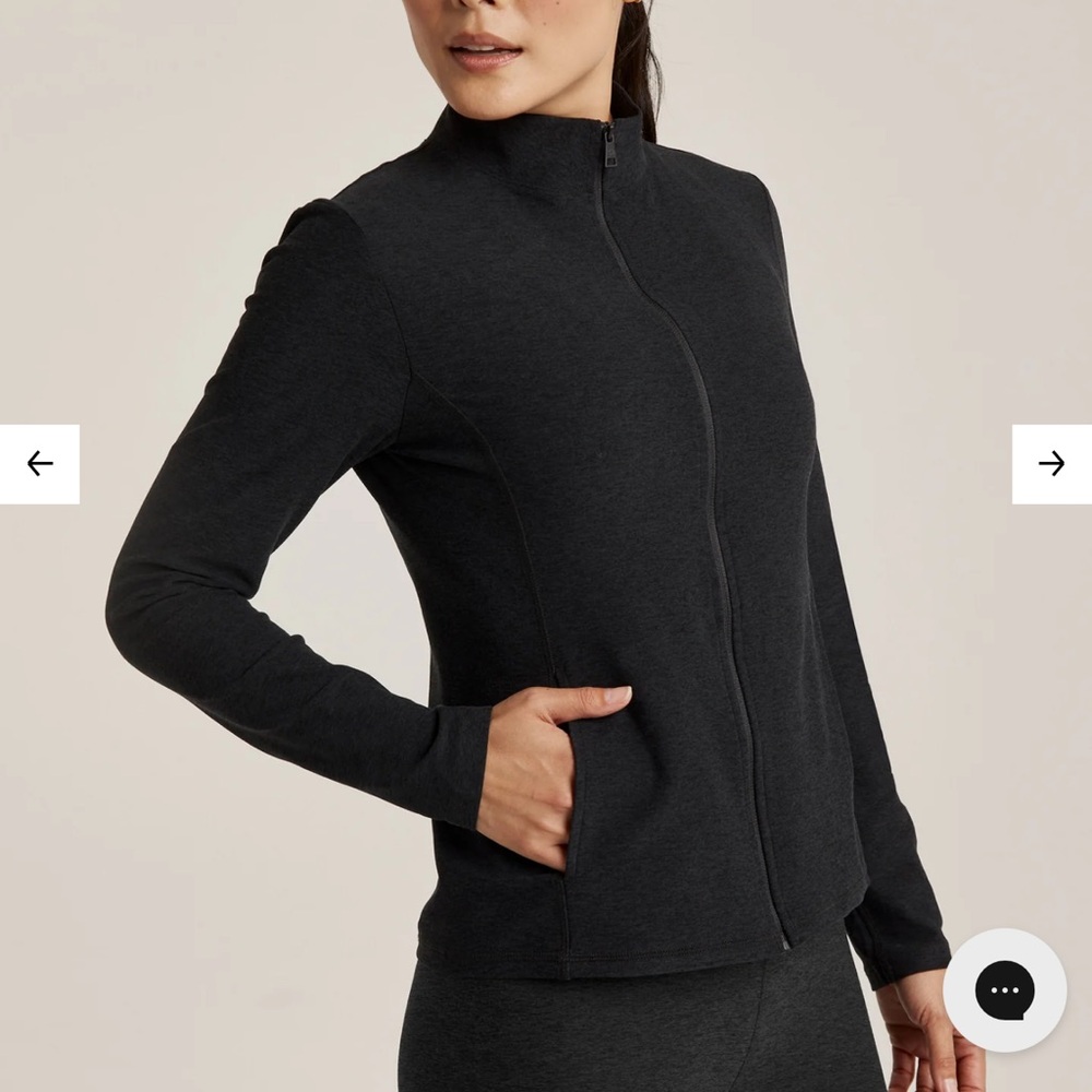 Beyond Yoga Spacedye On the Go Mock Neck Jacket